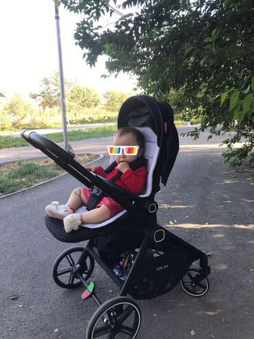 cool guy z1 коляска отзывы: Коляска, цвет - Черный, Б/у — 4