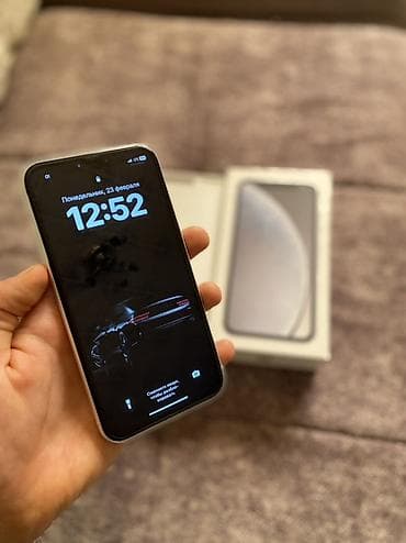 айфон 6 в бишкеке: IPhone Xr, 128 ГБ, Белый, Коробка, 77 % — 2