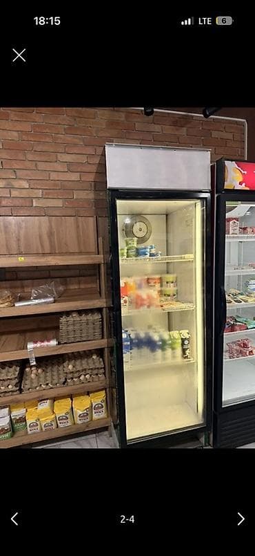 Холодильное оборудование для магазина - Вертикальный холодильный шкаф