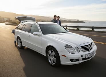 продаю связи с переездом: Mercedes-Benz E-Class: 2008 г., Автомат, Универсал — 1