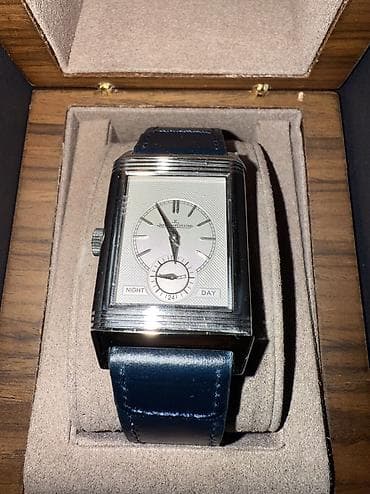 Личные вещи: Jaeger Le Coultre Reverso Duo Face. • Часы 1:1 сделаны. • Клон — 3