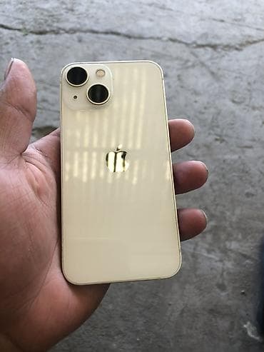 айфон 7 с: IPhone 13 mini, Б/у, 128 ГБ, Старлайт, Чехол, 74 % — 3