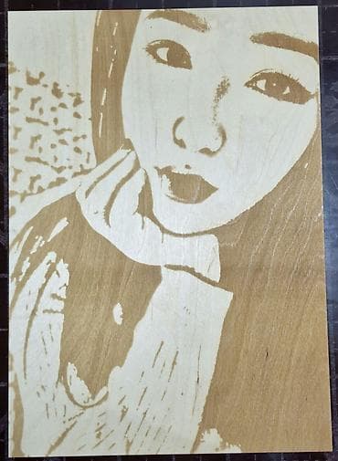 ls 4 6: Портреты на дереве, на заказ. Форматы а5, а4, а3, а2, а1. Срок — 2