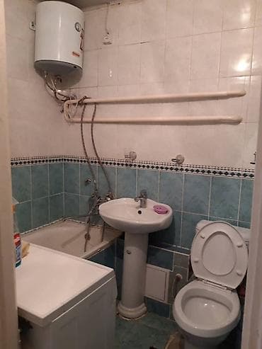 osh flats: 1 комната, 32 м², 2 этаж, Евроремонт — 2