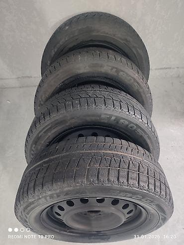 шины 215 45 18: Колеса в сборе 215 / 60 / R 16, Зима, Б/у, Комплект, Легковые, Железные, отверстий - 5 — 8