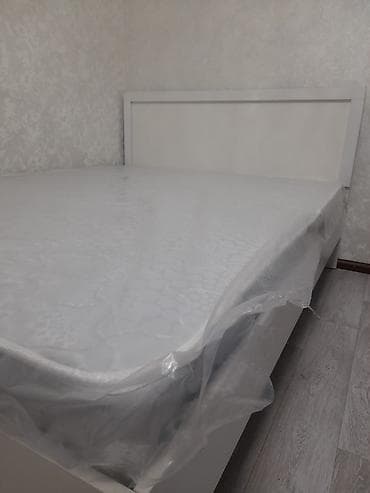 Эмерек: Эки кишилик керебет, Жаңы, Матрасы бар, узуну - 2000 см — 3