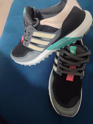 Жеке буюмдар: Эркектердин кроссовкасы, 44, Adidas, Жаңы, түсү - Боз, Өзү алып кетүү — 4