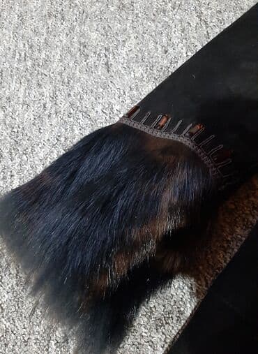 турецкая обувь из натуральной кожи: Дубленка женская, Турция, носили всего несколько раз очень красивая — 3