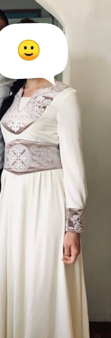 длинные повседневные платья в пол: Повседневное платье, Длинная модель, Прямое, S — 1