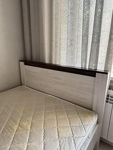 полутора: Односпальная кровать, С матрасом, длина - 200 см — 3