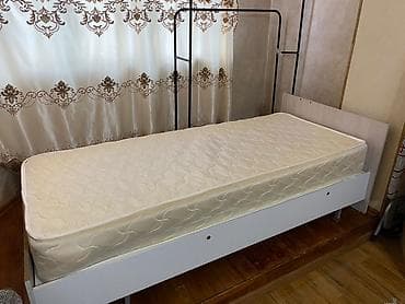 1 спальная кровать: Односпальная кровать, С матрасом, длина - 195 см — 2