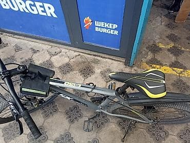 Горный велосипед - Рама: алюминиевая, геометрия хардтейл, цвет серый