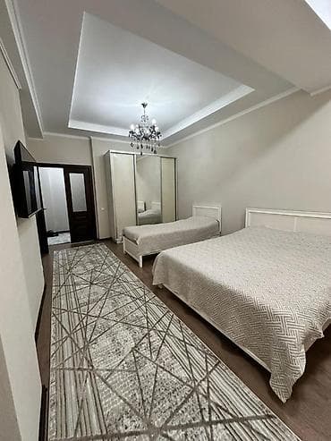 квартиры чолпон ата: 51 м², Эмереги менен — 2