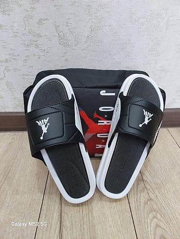 Мужские сандалии, 40, 41, 42, Air Jordan, Новый, цвет - Черный, Самовывоз at lalafo.kg Мужские сандалии, 40, 41, 42, Air Jordan, Новый, цвет - Черный, Самовывоз