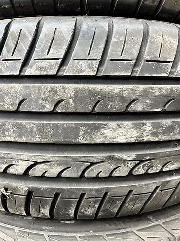 ось саф: Шины 225 / 55 / R 16, Лето, Б/у, Пара, Германия, Dunlop — 2