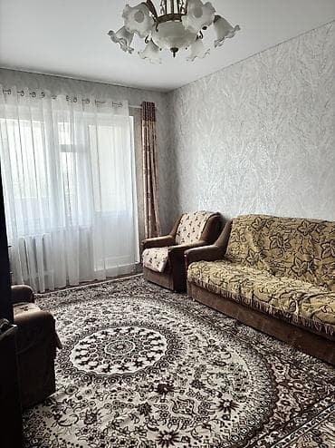 1 бөлмө, Көк-Жар мкр Кыймылсыз мүлк агенттиги, Жаныбарлары жок, 1 айдан баштап, 3 айдан баштап, 6 айдан баштап, Толугу менен эмереги бар