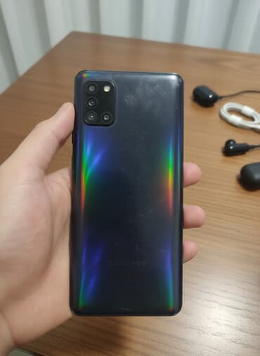 чехлы на айфон 13 бишкек: Samsung Galaxy A31, Колдонулган, 128 ГБ, түсү - Кара, 2 SIM — 1