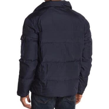 Эркектер кийими: S13 Сохраните тепло в этой пуховике с капюшоном, отделанной — 3