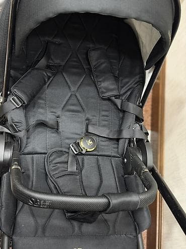 бир: Прогулочная коляска Smart Baby Elegant E6 (SB), цвет черный — 3