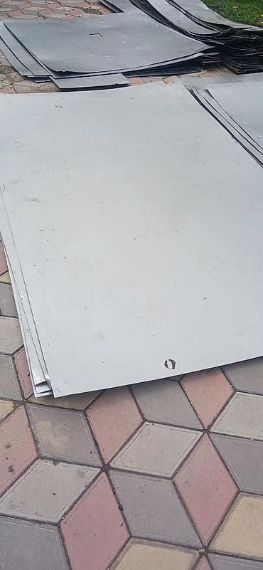 лист пластика: Листы металла нержевейка тошина 2 - Материал: судя по виду — сталь с — 1