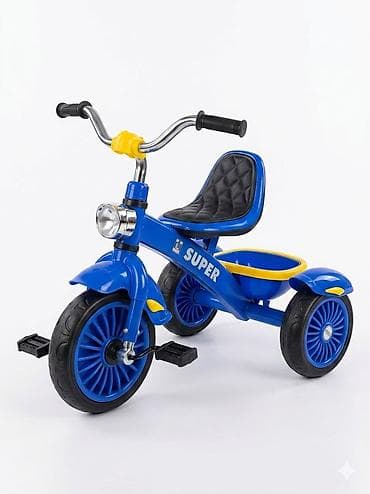 велик 3 колесный: Детский трёхколёсный велосипед SUPER - Тип: трёхколёсный велосипед с — 1