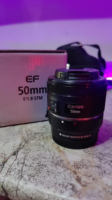 пленочный фотоаппарат: Canon M50, EF-50mm + kit15-45. В хорошем состоянии. Продаю дешего — 4