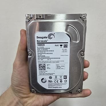 Накопитель для ПК, Новый, Seagate, HDD, 1 ТБ, 3.5", Для ПК