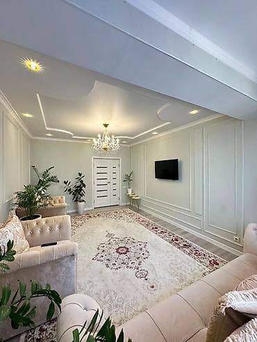 Недвижимость: 2 комнаты, 68 м², Элитка, Пишпек Элитка, 7 этаж, Дизайнерский ремонт — 2