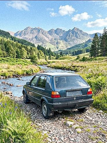 Volkswagen Golf: 1990 г., 1.8 л, Кол менен иштөөчү, Бензин, Хетчбек — 3