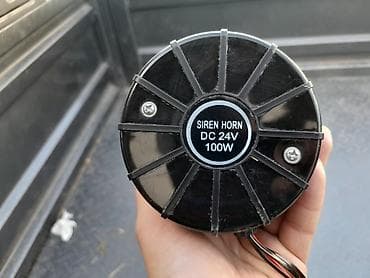 audi a4 2009: Электросирена/громкоговоритель 24В, 100 Вт с проводным пультом — 2