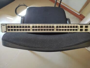 модем маршрутизатор: Управляемый Коммутатор Cisco Catalyst 3750 PoE 48 б/у — 1
