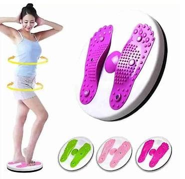 Массажёр 3D Massage Twist | Фитнес‑тренажёр Компактная вращающаяся