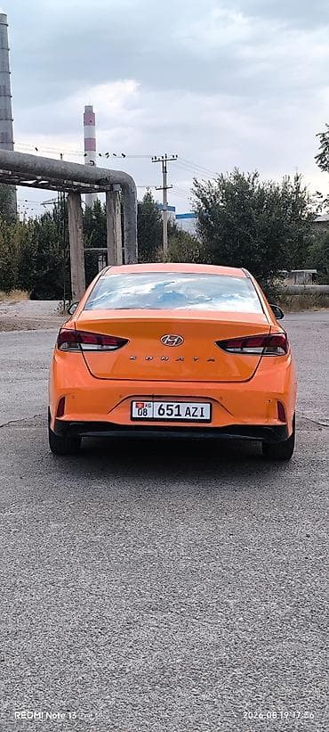70 сом: Hyundai Sonata: 2019 г., 2 л, Автомат, Газ, Седан — 7