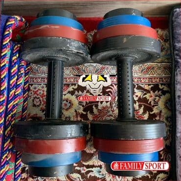 газовая балон: Гантели металлические Разборные + сьемные Производство Узбекистан — 2