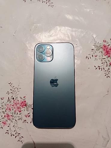 IPhone 12 Pro, Б/у, 128 ГБ, Pacific Blue, 84 %