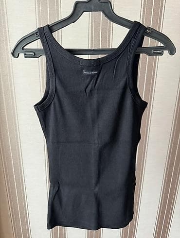 Майка, Хлопок, Италия, Облегающая модель, Новый, Стандарт — 2