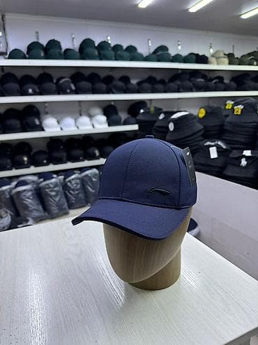 кепка мужской: Кепка, Бейсболка, Козырек: Изогнутый, С сеткой — 9