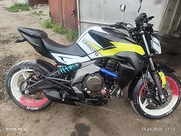 CFMOTO NK650 — городской стрит/нейкед с выразительным дизайном. Яркая