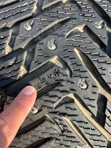 перфорированные тормозные диски: Шиналар 285 / 35 / R 19, Winter stud, Колдонулган, Комплект, Жеңил унаалар, Nokian — 5