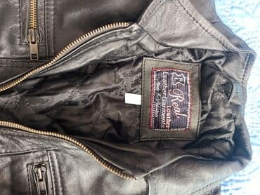 Киреге берилүүчү кийимдер: Продаю кожаную куртку, новую. Сделано в Пакистане. подойдёт для — 1