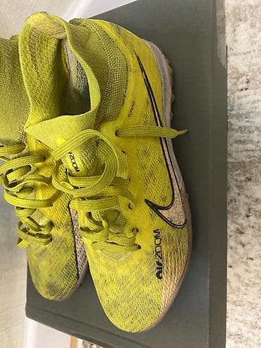 аир зум: Мужские кроссовки, 37, 36, Nike, Б/у, цвет - Желтый, Платная доставка, Самовывоз — 1