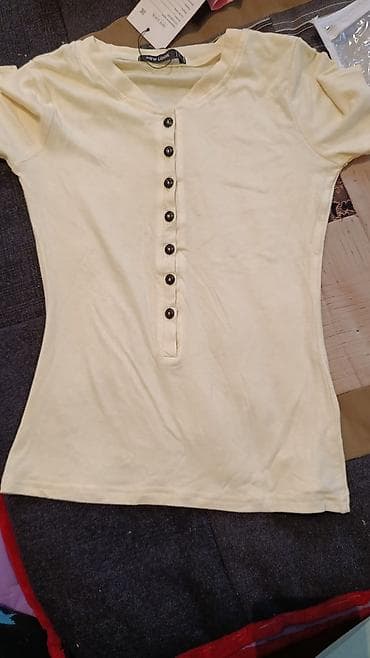 футболки новые женские: Женские футболки New Look с планкой на пуговицах - Модель: базовая — 3