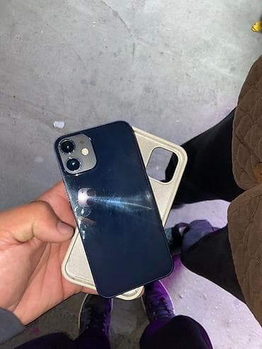 xiaomi redmi note 9t: IPhone 12 mini, Синий, Чехол — 1