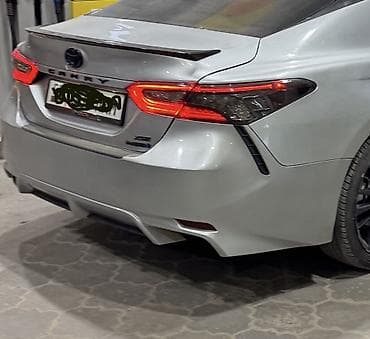 кабан бампер: Юбка переднего бампера Toyota, 2022 г., цвет - Серебристый, Б/у, Самовывоз — 2