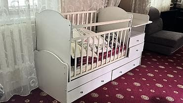 меняю на дачу: Детская кровать трансформер, Другой тип, цвет - Белый — 2