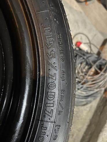 bmw 3: Колеса в сборе 155 / 70 / R 17, Всесезонная, Б/у, Запаска, Легковые, Железные, отверстий - 5 — 4