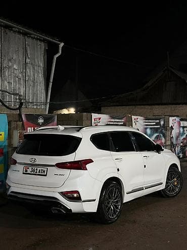 сантафе 2: Hyundai Santa Fe: 2019 г., 2 л, Автомат, Бензин, Кроссовер — 2