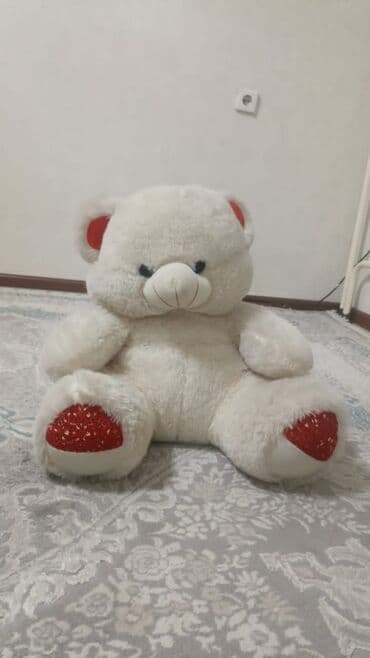 большой плюшевый мишка цена: Большой мишка 50см чистый и очень мягкий,очень удобный,красивый и — 3
