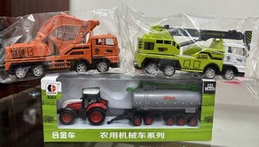 Игрушки: Машинки 300
Тракторы 400 — 1