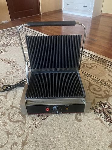 редми 12 с: Профессиональный контактный гриль для панини Kitchen Wings KW-EG-811E — 4